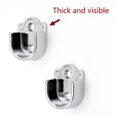 Kleidung Tube Supprt Halterung Haushalt Hardware Rod Socket Support Brand New