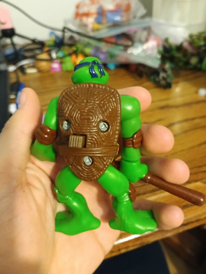 Figura de acción Donatello McDonald's 2007 #6 Teenage Mutant Ninja Turtles juguete giratorio Foto 3 de 4