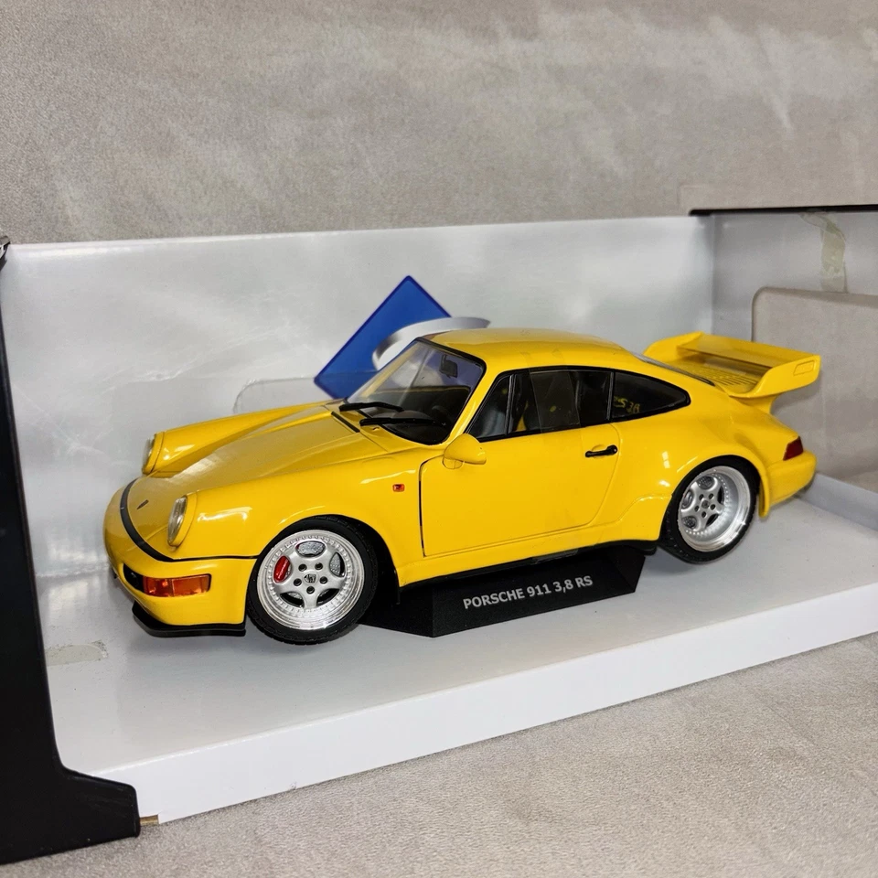 Porsche 911 964 Carrera RS 1990 1:18 Solido Yellow - Immagine 2 di 4