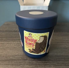 NEW The Ice Cream Canteen Stainless Steel Vacuum Insulated Pint Container Blue