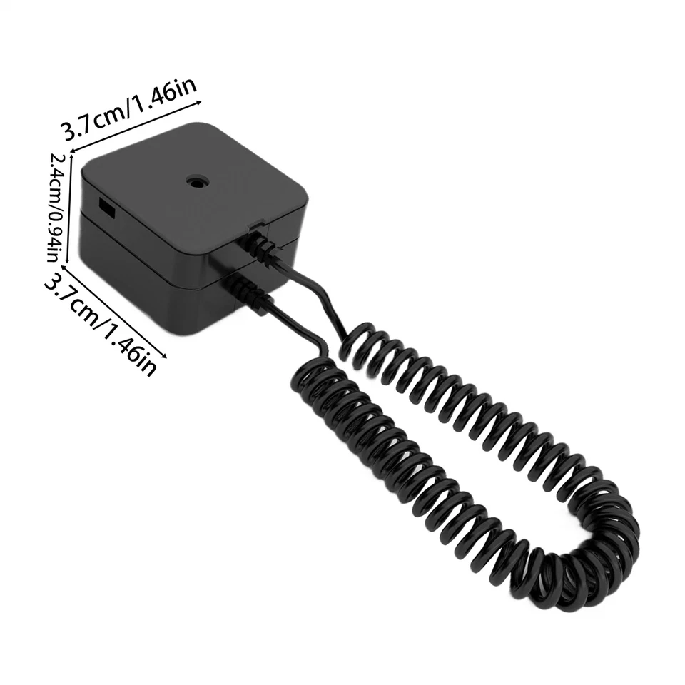 Soporte remoto de TV antirrobo carrito de control remoto para organizador de TV magnético trasero Foto 2 de 4