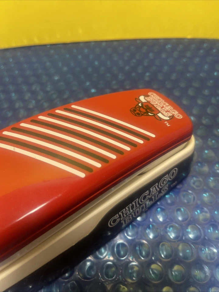 Teléfono residencial Michael Jordan Chicago Bulls RARO 1994 NBA Telko piezas no funcionan Foto 2 de 4