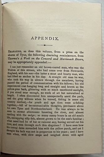 WALDEN von Thoreau, Intro. Will Dircks. "The Scott Library" 1902? Hübsches Exemplar - Bild 10 von 12