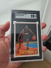 DWAYNE WADE 2003 TOPPS “COLLECTION” #225 SGC MINT 10 ROOKIE CARD RC Miami Heat. rookie card picture