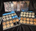 ZOMBUCKS Complete  36 Coin Set 18 Silver, 18 Copper W / 8 Zombuck Silver Notes