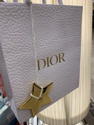 ディオールリボン★ピンク&スター1ロール50m Lot of 50 Authentic Christian Dior Metal Star +one Roll Of
