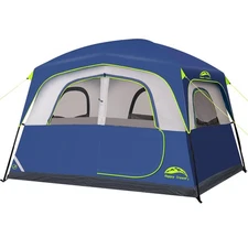 Tent 6 Person Tents for Camping, Waterproof Easy Setup Camping Tent with Rain...