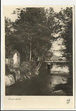 CARTOLINA luogo sconosciuto sul lago di como