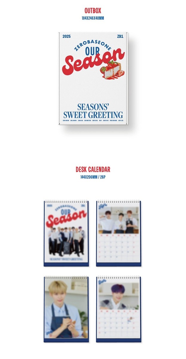 ZEROBASEONE - 2025 Season Greetings [OUR Season] K-pop Photo