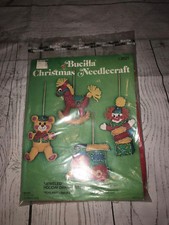Bucilla Jeweled Holiday Ornaments Toyland Christmas Needlecraft 2821 Sealed
