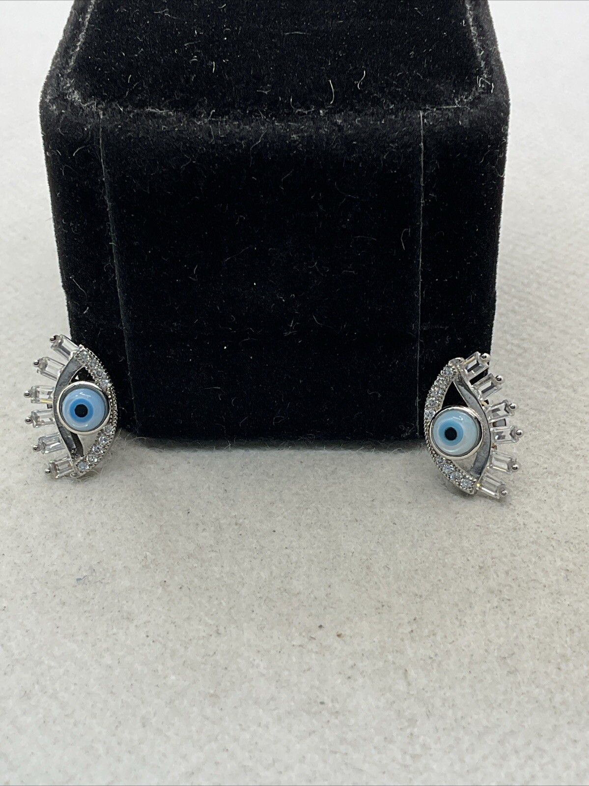 Solid 925 Sterling Silver Mixed Shape White CZ En… - image 18