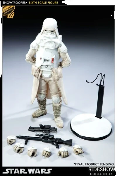 Figura de acción Sideshow Collectibles accesorios y Snowtrooper