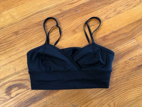 Sujetador deportivo para mujer Lululemon talla 4 - negro - Imagen 1 de 8