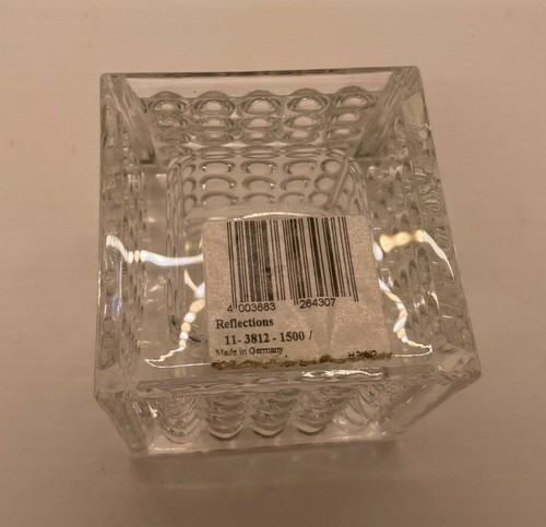 Villeroy & Boch Votive Candle Holder Reflections Square Hobnail - Picture 3 of 5