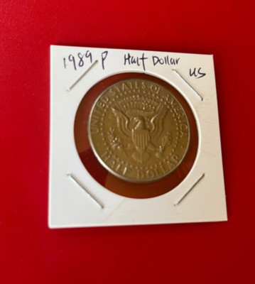 1989 P KENNEDY HALB DOLLAR - SCHÖNE US MÜNZE !!!