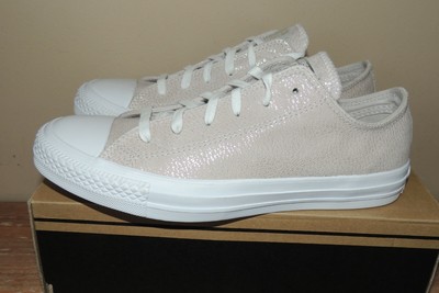 converse white and silver