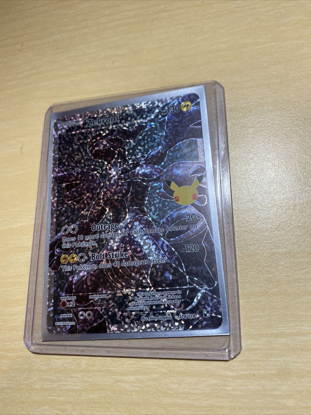 Zekrom 2021 Celebrations: Classic Collection Holo #114 Price Guide