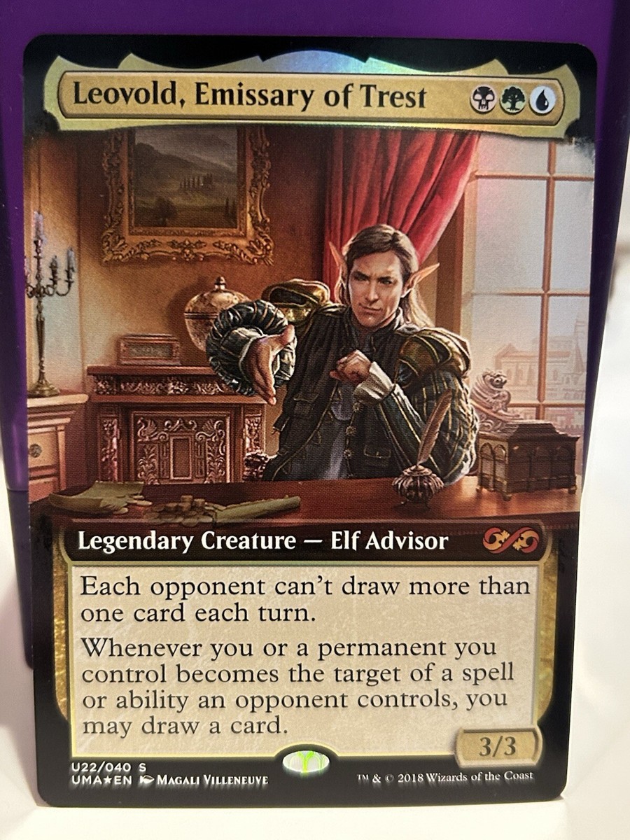 Leovold, Emissary of Trest UMA Box Topper Ultimate Masters LP MTG