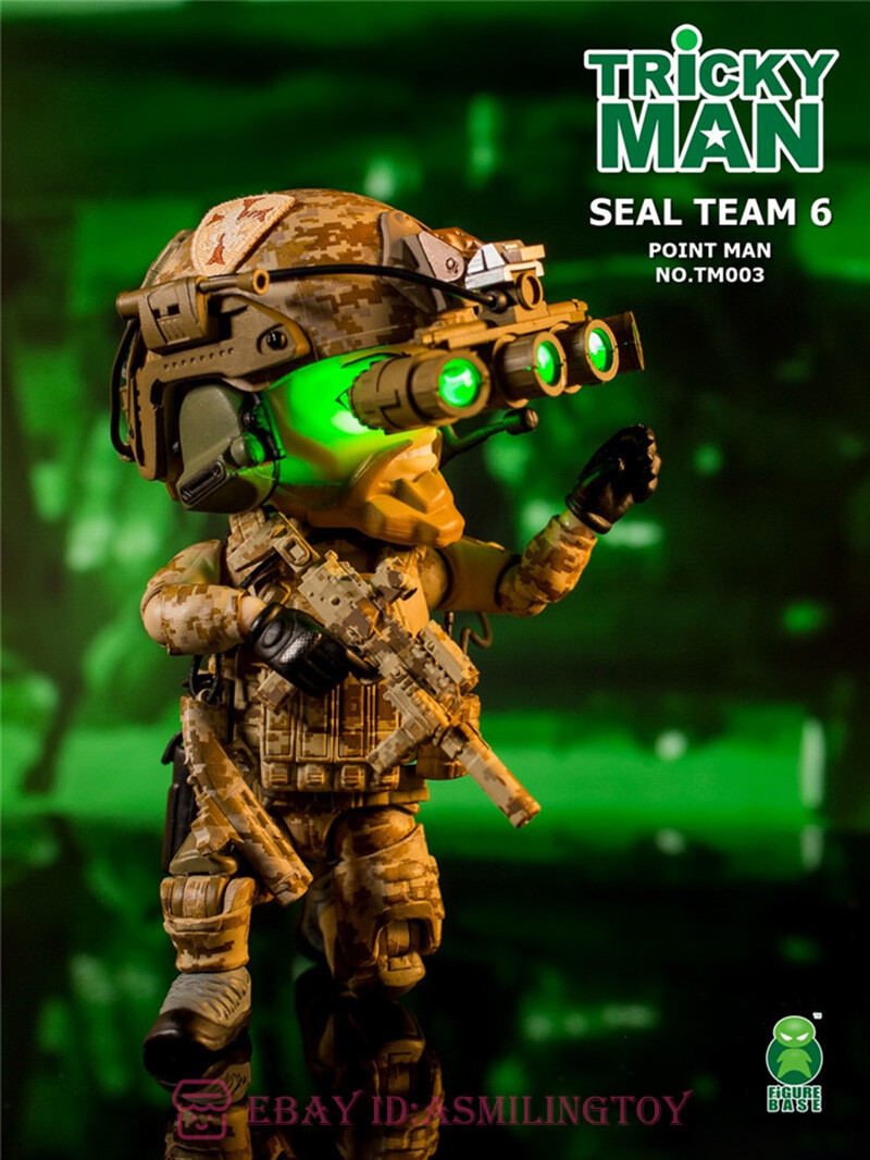 FigureBase 5'' TRICKYMAN - SEAL TEAM 6 POINTMAN NO.TM003 Model Toy
