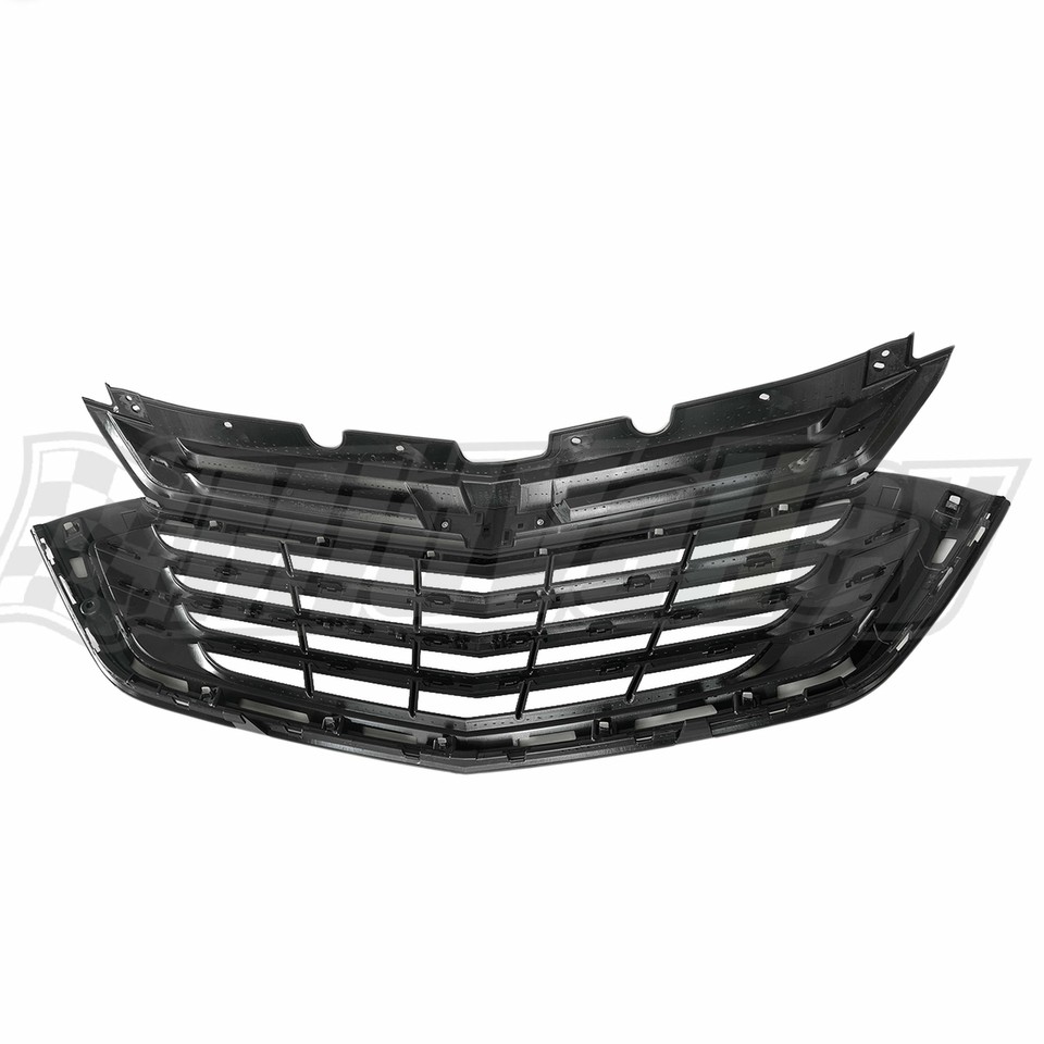 BestLimitedParts Glossy Black Front Upper Grille For 2018-2020 Chevy Equinox