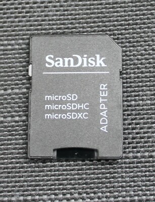 SanDisk Adapter micrsoSD Adapter von microSD/microSDHC/microSDXC 