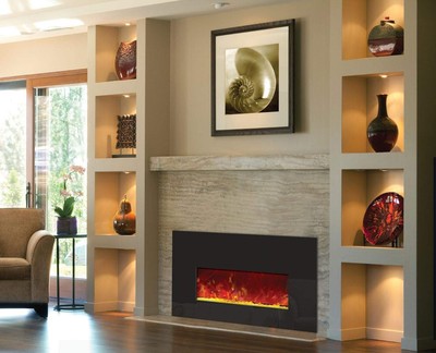 Amantii Insert Series Insert-26-3825 Built-in Modern Linear Electric  Fireplace for sale online | eBay