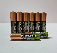 Duracell AAA rechargeable NiMH Battery 8 pack