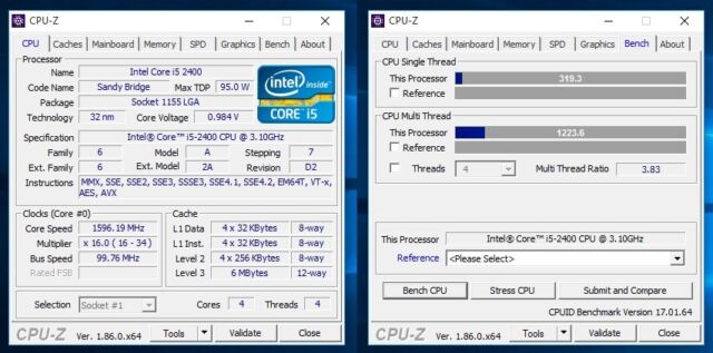 intel core i5 2400 processor 3.10 ghz