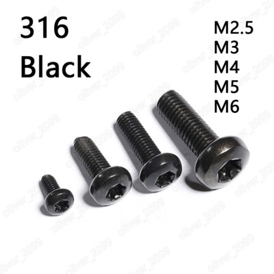 VIS,50pcs M2-3mm--Vis à Tête Torx à Six Lobes En Acier Inoxydable 10-50, M2 M2.5 M3 M4 M5 M6 - Foto 5