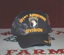 101st Airborne Division Army Military Approved Embroidered Adjustable Ball Cap.