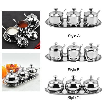 Geteiltes Gewürz Gewürzglas Gewürzbehälter Set für Partys Hochzeit