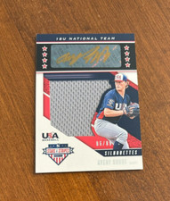 Avery Short 2019 USA Baseball Stars Game Jersey Gold Ink Auto Diamondbacks /89