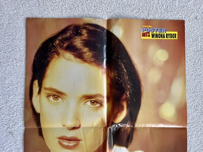Winona Ryder 1992 Actor Movie Poster German Music Magazine Popcorn