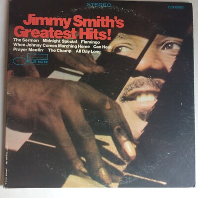 ジャズレコード　ジミー・スミス　　2LPセット Jimmy Smith's 1968 Hits Double Record Album LP Blue Note Jazz BST