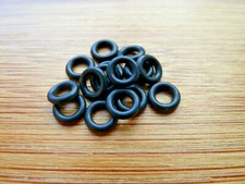 O-Rings For Standard 2BA bug bite Bobbin / Head Indicator solar tackle  15 Pack