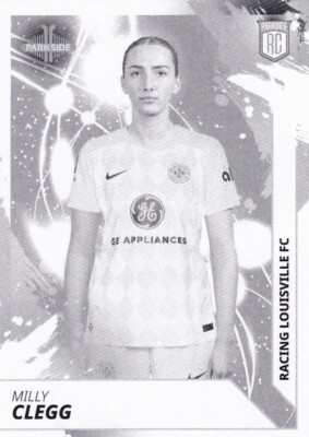 2024 Parkside NWSL Black & White Parallel #32 Milly Clegg Racing Louisville FC
