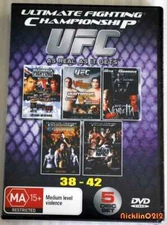 UFC MMA 38-42 DVD BOX SET 39 40 41 COLLECTION NEW VIDEO 5 Discs