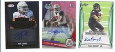 3 Football Autos: Nick Starkel, Jayden De Laura, Rico Bussey Jr.