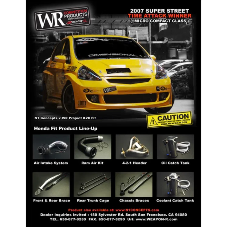 Admisión de arma secreta Weapon R para Lexus ES300 2002-2006 y ES330 #305-138-101 Foto 3 de 4