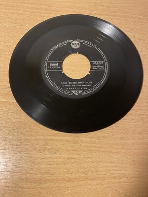 7'' HANK LOCKLIN * She`s Better Than Most / How Much (COUNTRY) RCA 47-6672