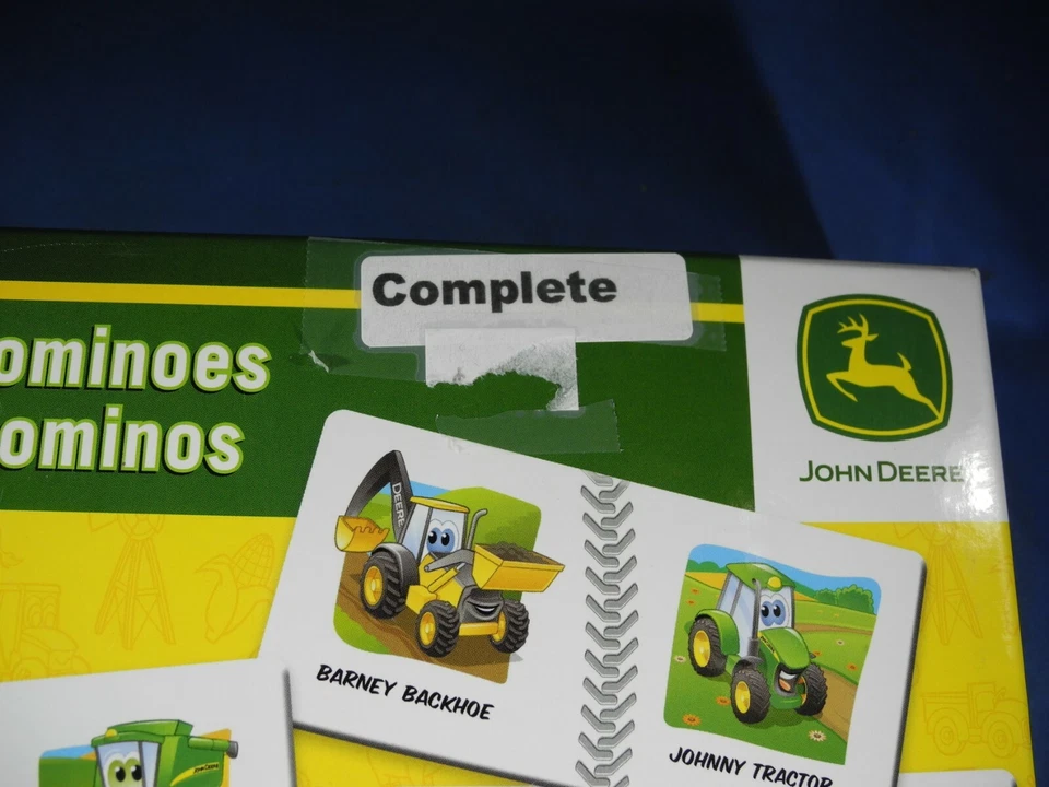 John Deere Johnny Tractor and Friends Dominoes ~ 28 Dominos ~ Ages 3+ ~ Complete - Image 2 of 3
