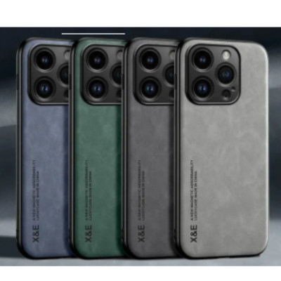 Handy Hülle für iPhone 7 8 X 13 14 15 16 17 Plus Pro Max Kunstleder Case Schutz