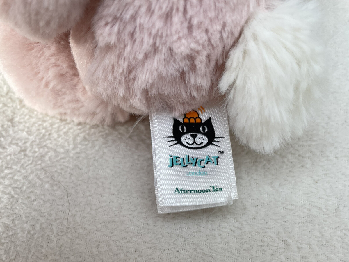 【希少】JELLY CAT×Afternoon Tea うさぎ リバティ Jellycat Small Afternoon Tea Pink Flower Bashful Bunny Soft