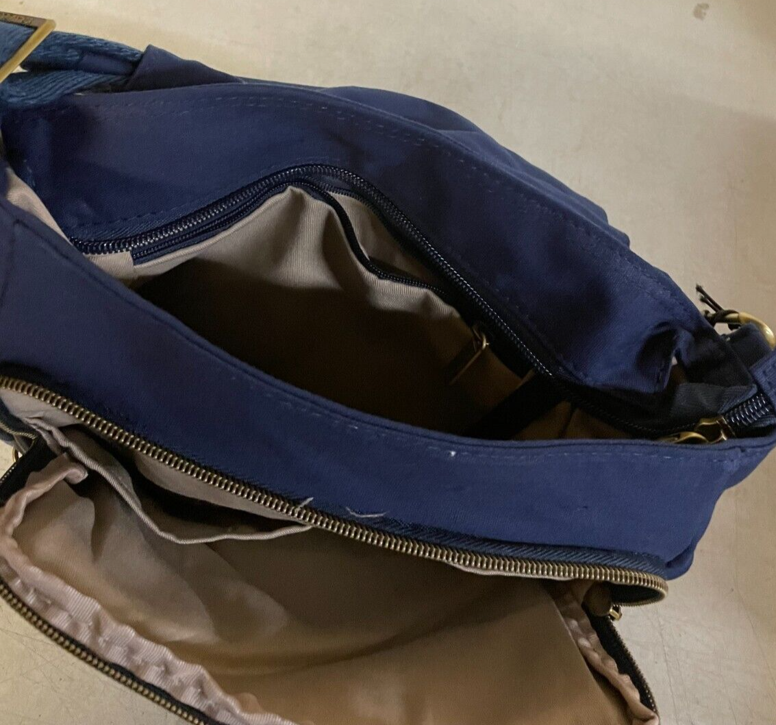 New! Travelon AntiTheft Courier Tour Bag Navy 33305350 eBay