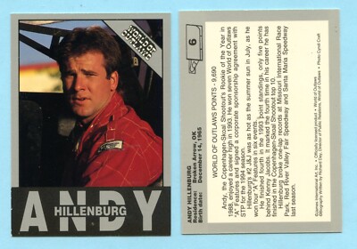 1994 World of Outlaws - World of Outlaws Points 9,690 - Andy Hillenburg - 6