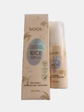 SOQU KOREA: MOISTURIZING & BRIGHTENING RICE SERUM. 1.7 LOZ. ORG$36 SALE $24