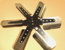 19 Flex Fan 6 Blade Stainless Steel Mechanical Cooling Fan Reverse Rotation 19 Flex Fan 6 Blade Stainless Steel Mechanical Cooling Fan Reverse Rotation