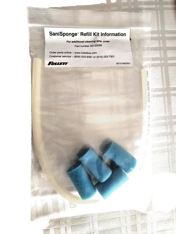 4 FOLLETT ICE 00132068 Sani Sponge Kits 31MW67 Ice machine cleaning/maint kit