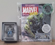 EAGLEMOSS. MARVEL SPECIAL. THE INCREDIBLE HULK GREY VARIANT.  MAGAZINE & POSTER