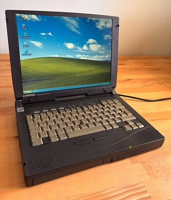 Compaq Armada 7400 Retrolaptop Vintage Notebook selten RaritätES1879 S3 ViRGE MX